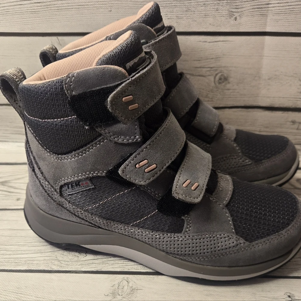 L.L.Bean Tek 2.5 Waterproof Primaloft 200g Winter Boots Gray Suede Women’s 6